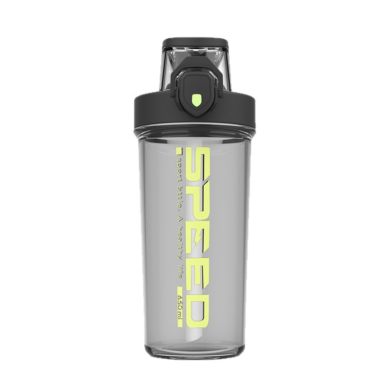 Stylish Minimalist Protein Shaker Bottle with Carry Handle
